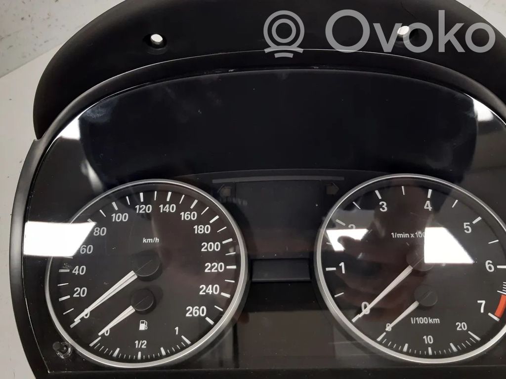 BMW 3 E90 E91 Speedometer (instrument cluster) 