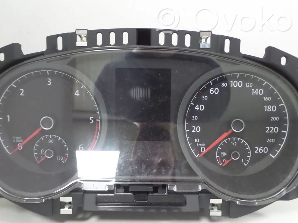 Volkswagen Golf VII Compteur de vitesse tableau de bord 
