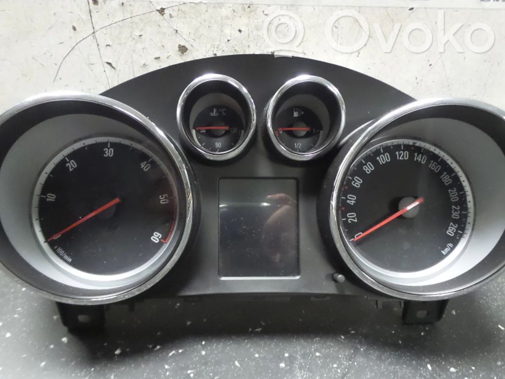 Opel Astra J Tachimetro (quadro strumenti) 