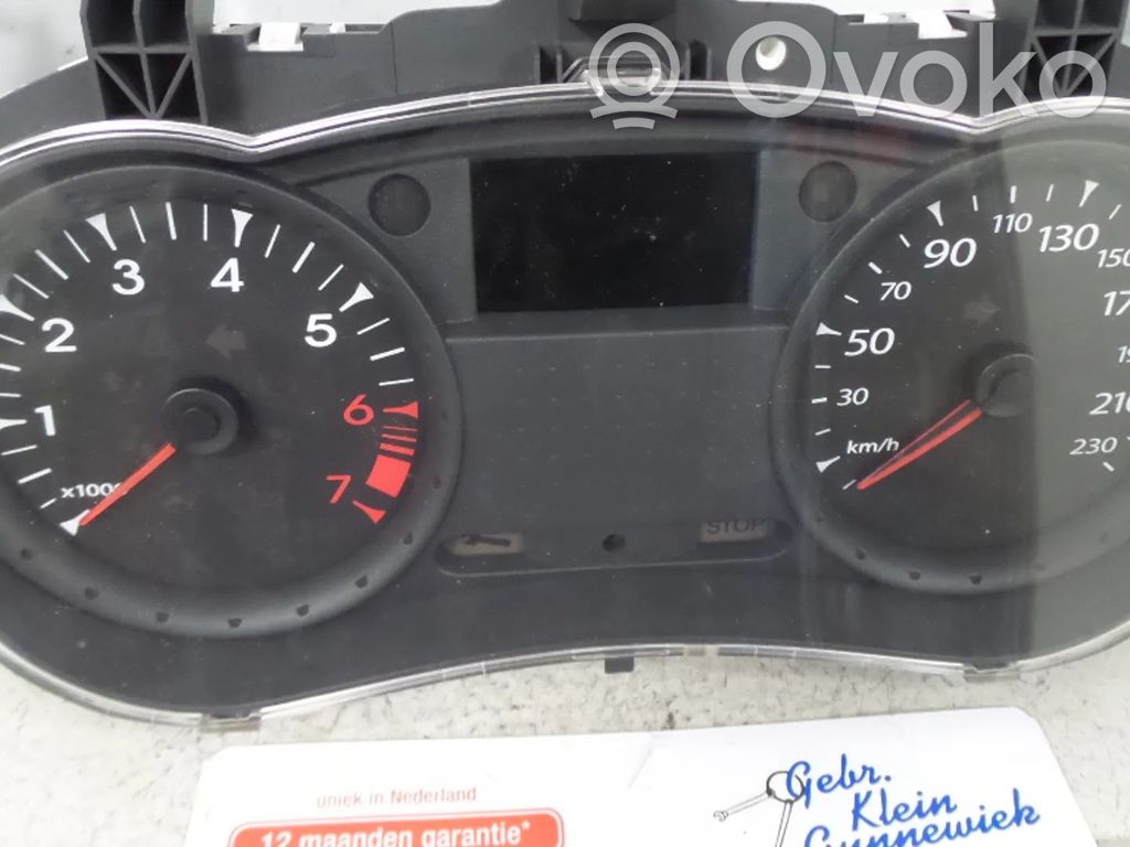 Geschwindigkeitsmesser Cockpit   8201059899