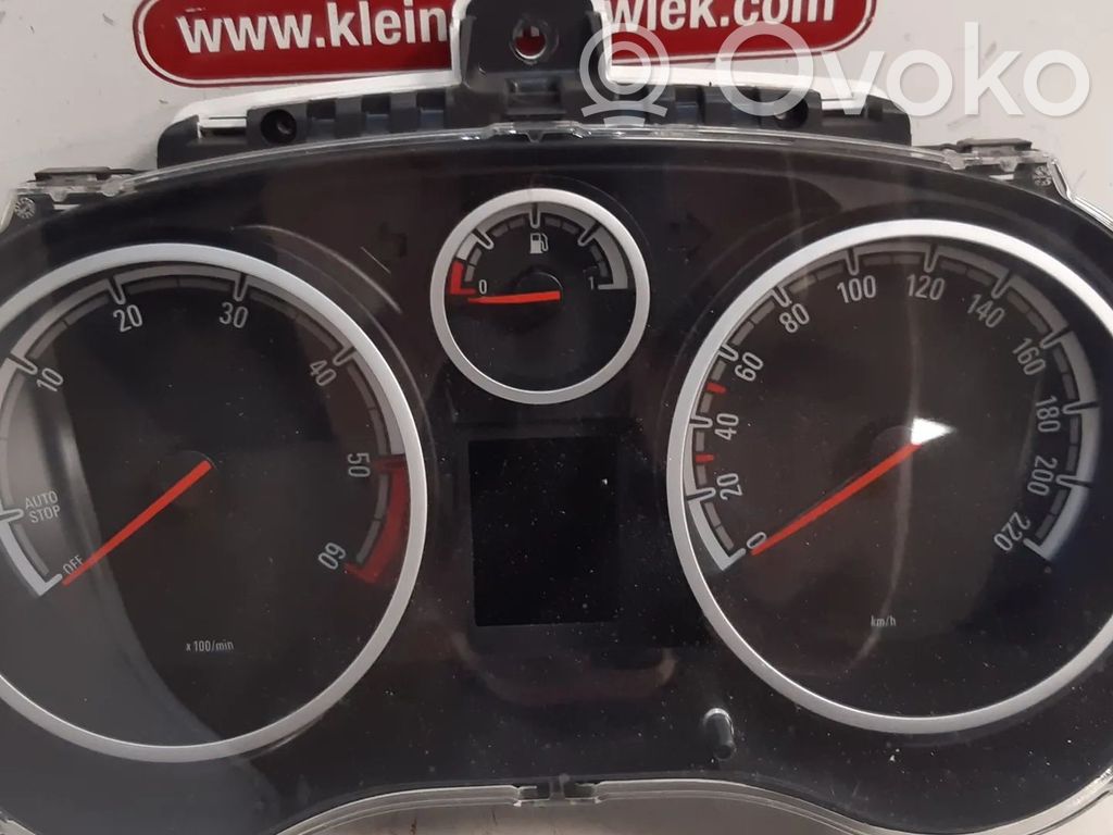 Opel Corsa D Speedometer (instrument cluster) 