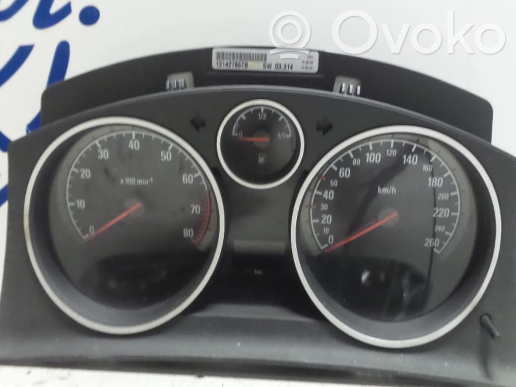 Opel Astra H Vitezometru (grup de instrumente) 
