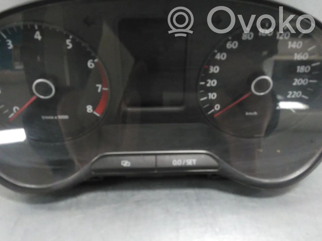 Volkswagen Polo V 6R Tachimetro (quadro strumenti) 