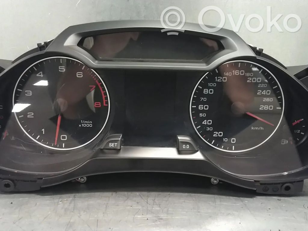 Audi A4 S4 B8 8K Nopeusmittari (mittaristo)