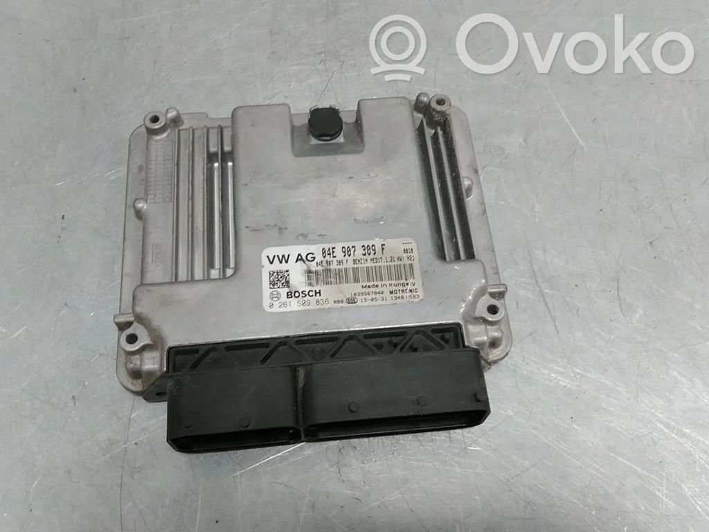 Unidad de control/módulo del motor   04E907309F,0261S09836,04E906023M,CUKB