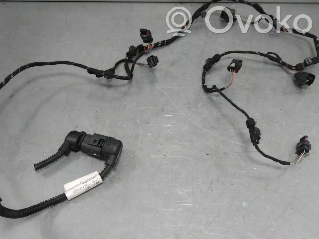 Volkswagen Scirocco Cableado del sensor de aparcamiento (PDC) 