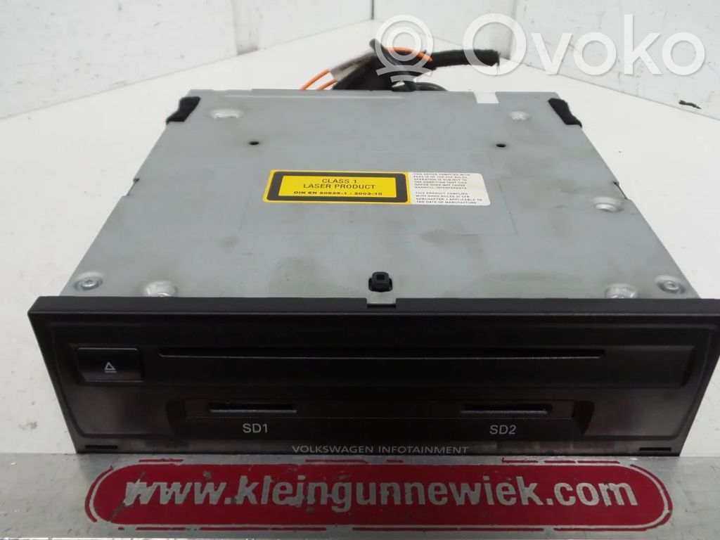 Volkswagen Touareg II Modul comenzi multimedia 