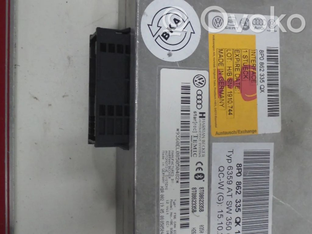 Audi A4 S4 B6 8E 8H Unidad central de control multimedia 