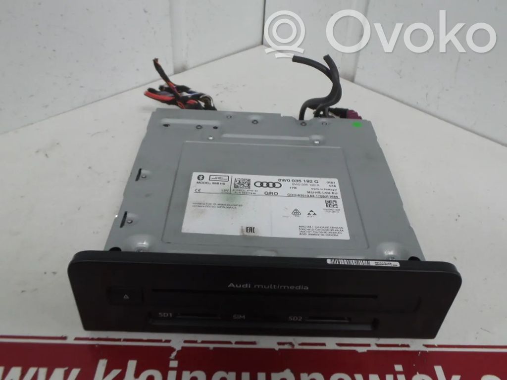 Modul comenzi multimedia   8W0035192G