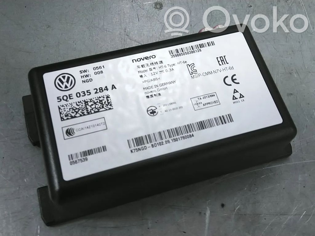 Autres unités de commande / modules   5QE035284A,5NA035284C,CUKB