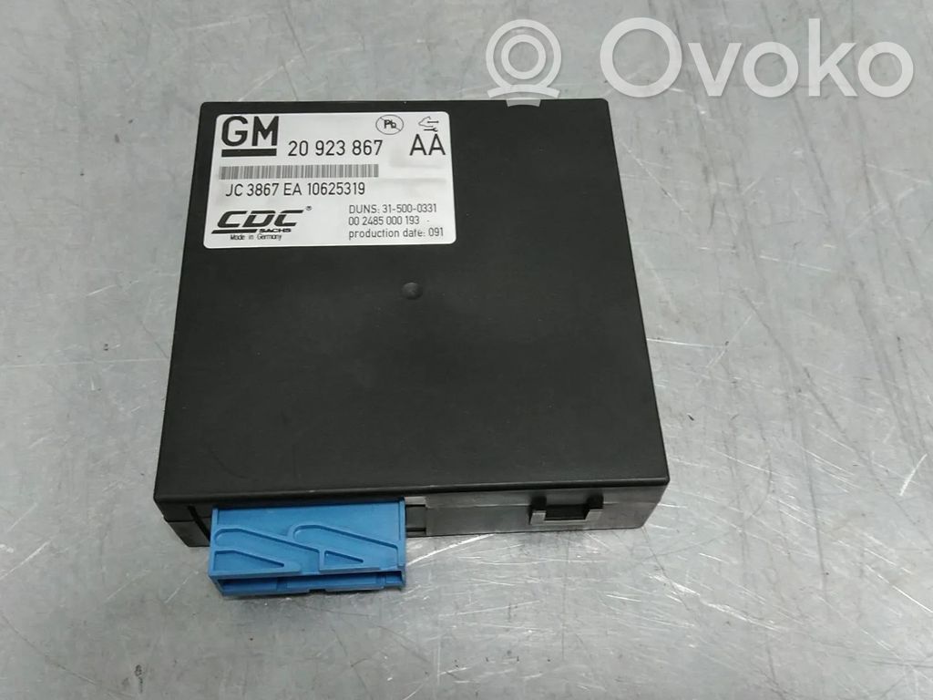 Opel Insignia A Suspension control unit/module 