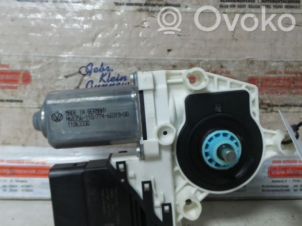 Volkswagen Tiguan Silnik regulatora szyby drzwi przednich 