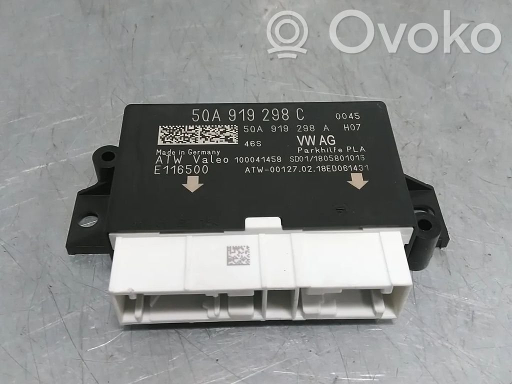 Volkswagen Polo VI Parking PDC control unit/module 