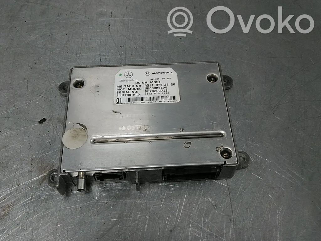 Mercedes-Benz CLS C219 Unitate/modul control telefon 