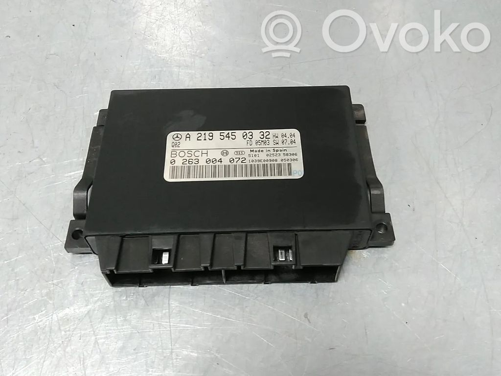 Mercedes-Benz CLS C219 Unitate/modul de comandă parcare PDC 