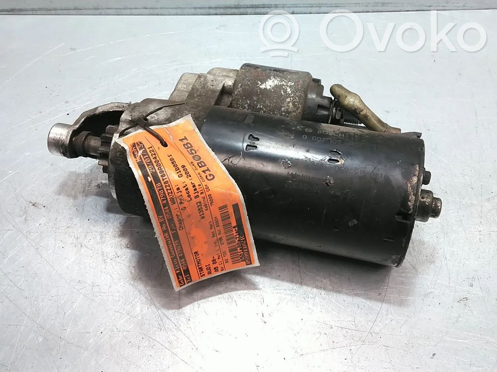 Motor de arranque   0001109315,059911021C,059911021D,059911021DX,059911021M,059911021MX
