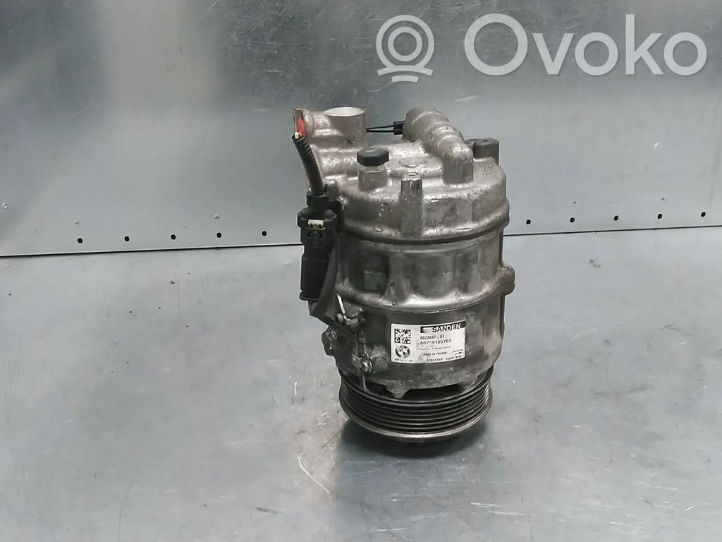 BMW 5 G30 G31 G38 Kompresor / Sprężarka klimatyzacji A/C 