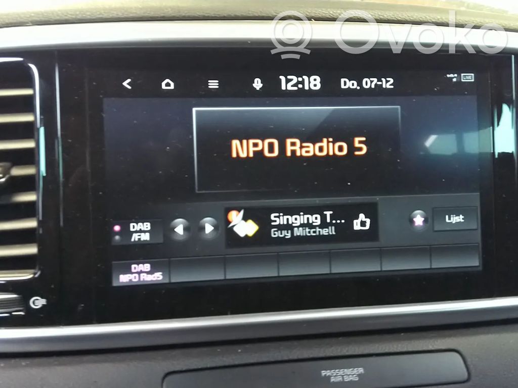 KIA Sportage CD/DVD player unitate navigație 