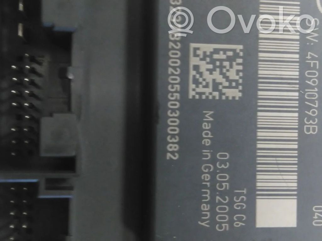 Unité de commande module de porte   4F0959793B