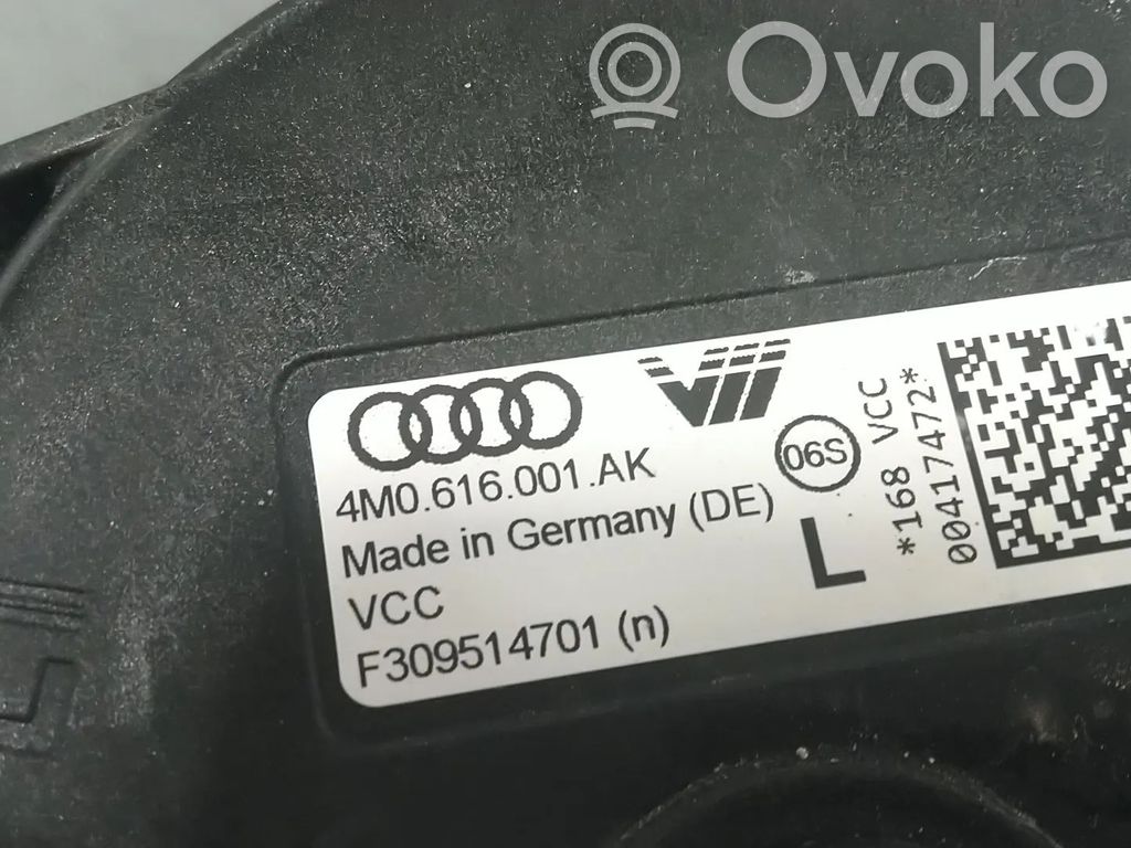 Audi e-tron Priekšpusē gaisa spilvens 