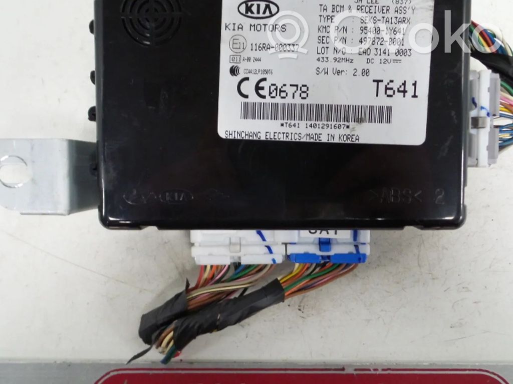 KIA Picanto Unité de contrôle BSM 