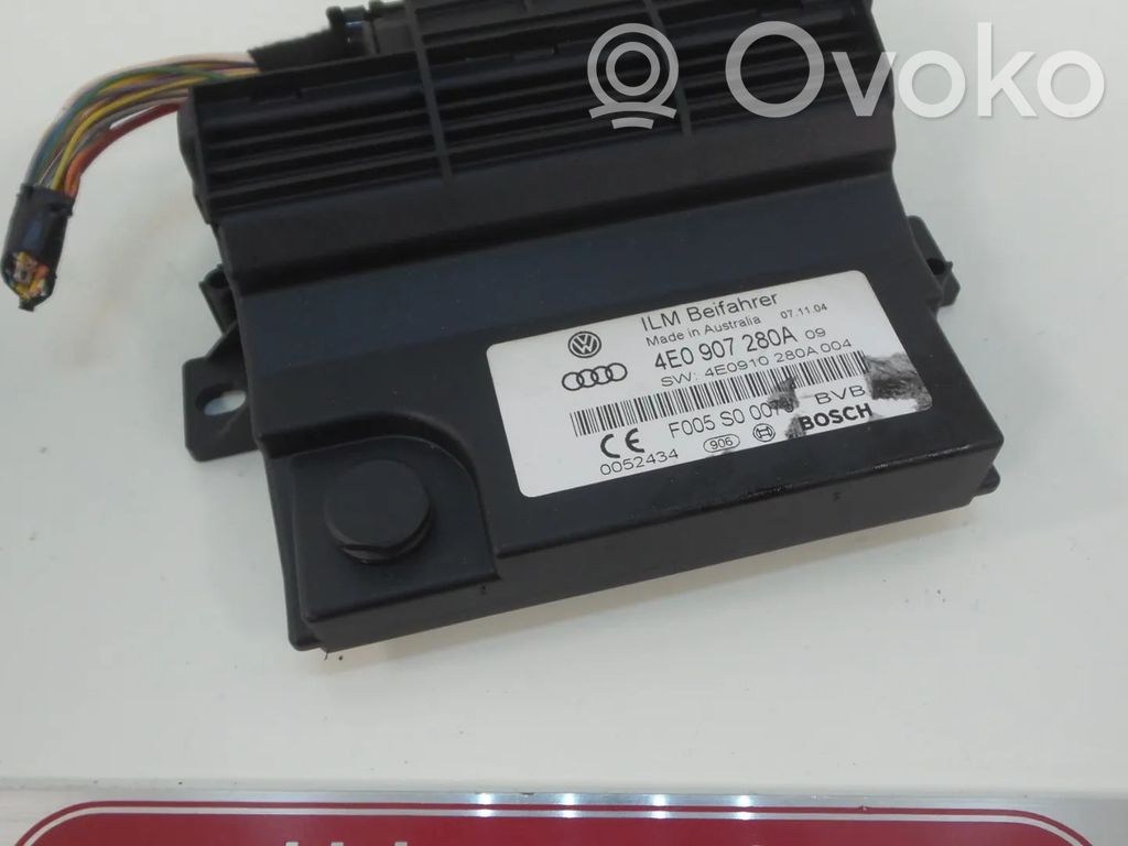 Audi A8 S8 D3 4E BSM Valdymo blokas 