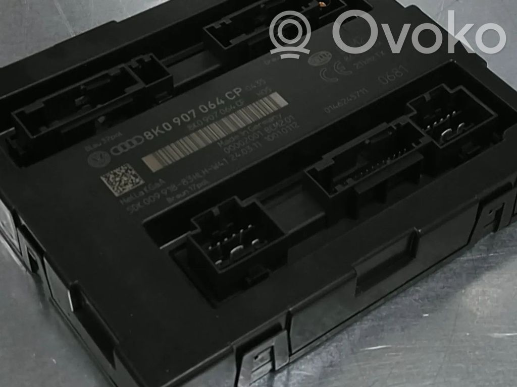Audi A4 S4 B8 8K Katvealueen valvonnan ohjainlaite (BSM) 
