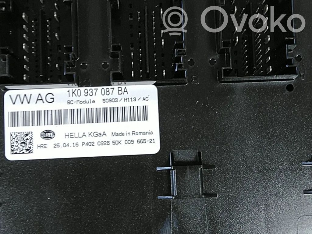 Volkswagen Jetta VI Moduł / Sterownik BSM 