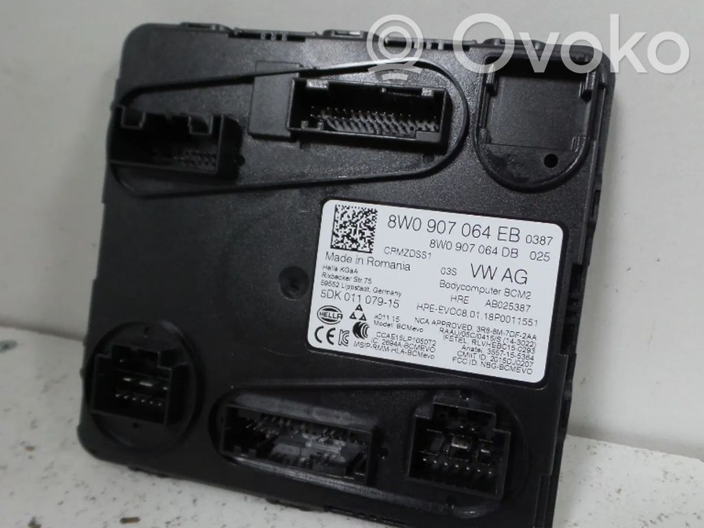 BSM Control unit   8W0907064EB,8W0907064AA,8W0907064AB,8W0907064AC,8W0907064AD,8W0907064AH,8W0907064BC,8W0907064BH,8W0907064CB,8W0907064CC,8W0907064CH,8W0907064CP,8W0907064DB,8W0907064DC,8W0907064DD,8W0907064DH,8W0907064DP,8W0907064EC,8W0907064EH,8W0907064FH,8W0907064GB,8W0907064GC,8W0907064GH,8W0907064GP,8W1907064AA,8W1907064AB,8W1907064AH,8W1907064AN,8W1907064AP,8W1907064BH,8W1907064CA,8W1907064CH,8W1907064DH,8W1907064DN,CWGD