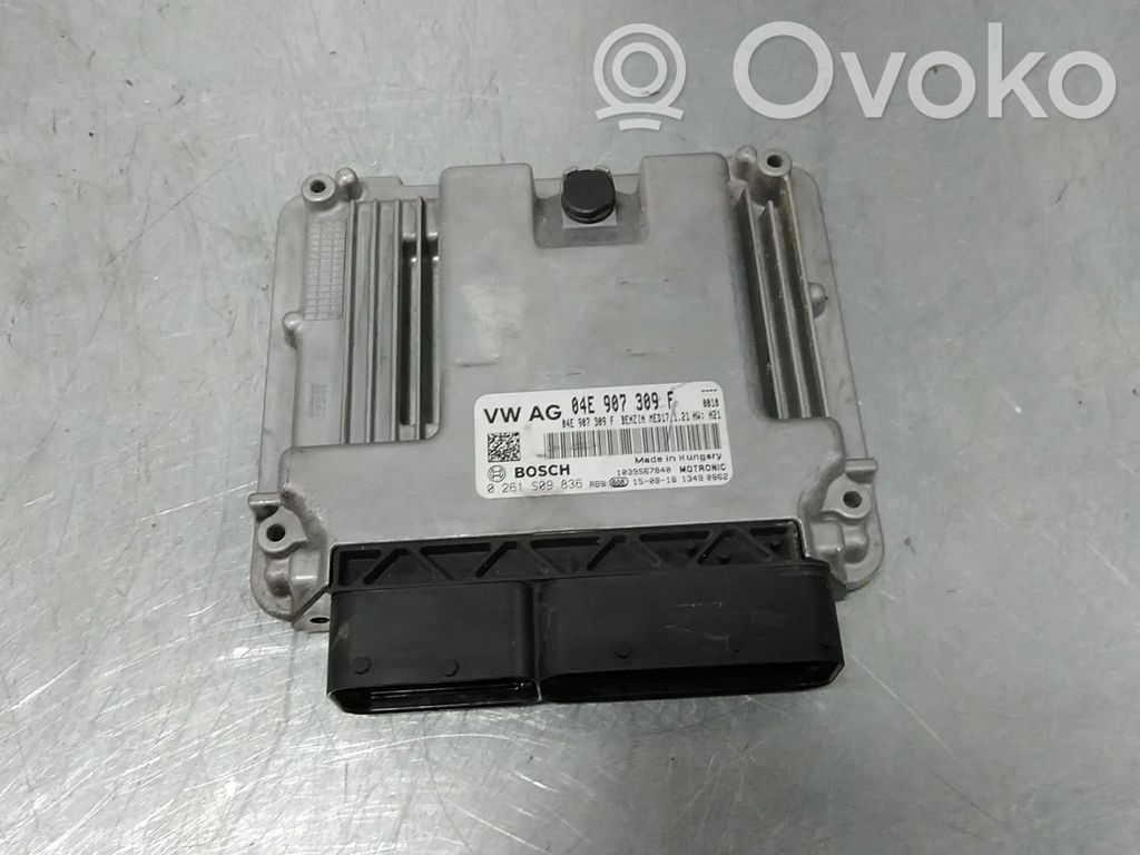 Unidad de control/módulo del motor   04E907309F,0261S09836,04E906023M,CUKB