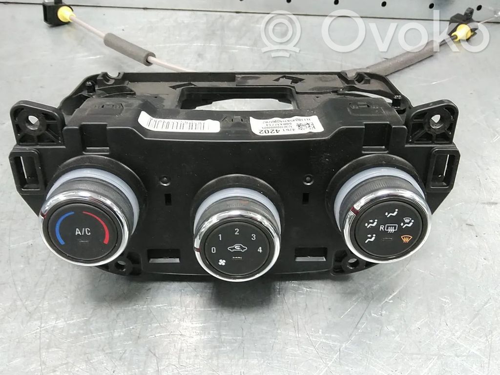 Opel Karl Climate control unit 