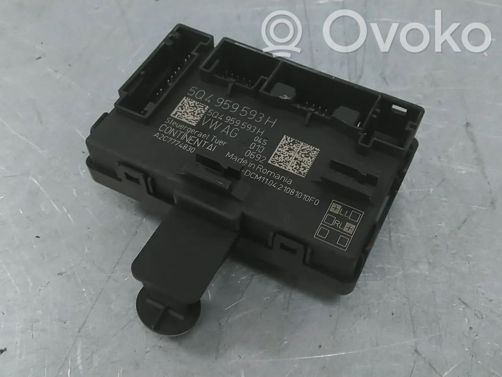 Volkswagen Caddy Unitate/modul comandă uși 