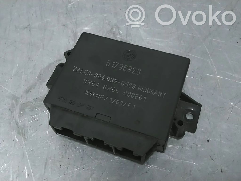 Fiat 500 Sterownik / Moduł parkowania PDC 