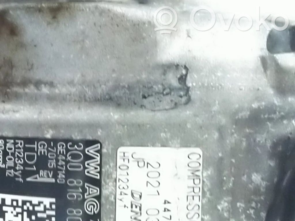 Volkswagen Polo VI Air conditioning (A/C) compressor (pump) 