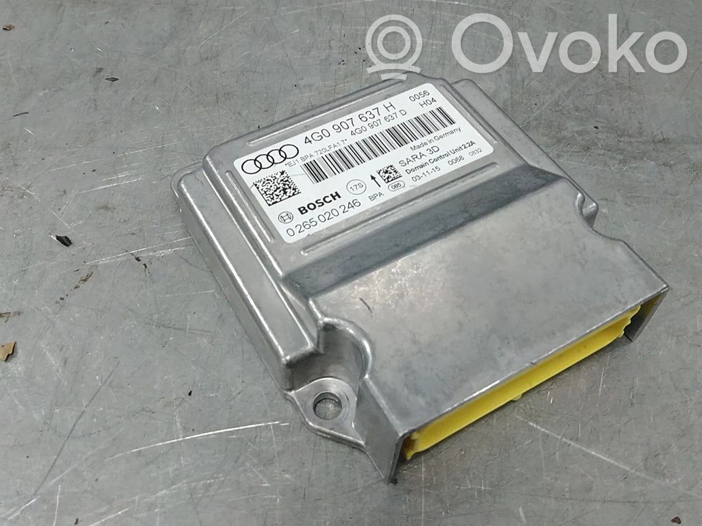 Inne komputery / moduły / sterowniki   4G5945094E,0265020246,4G0907637,4G0907637H,CNHA