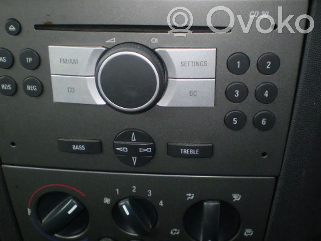 Opel Meriva A Unità principale autoradio/CD/DVD/GPS 