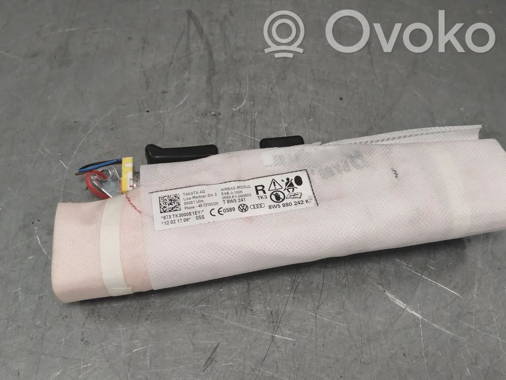 Audi A4 S4 B9 Airbag scaun 