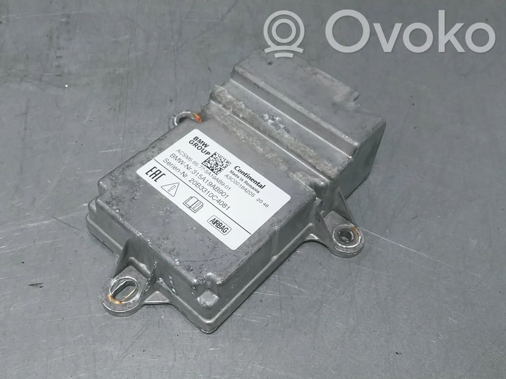 BMW 3 G20 G21 Sterownik / Moduł Airbag 