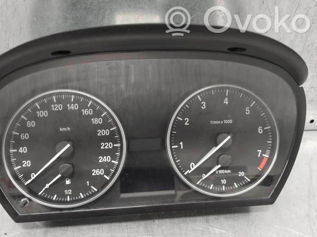 BMW 3 E90 E91 Speedometer (instrument cluster) 