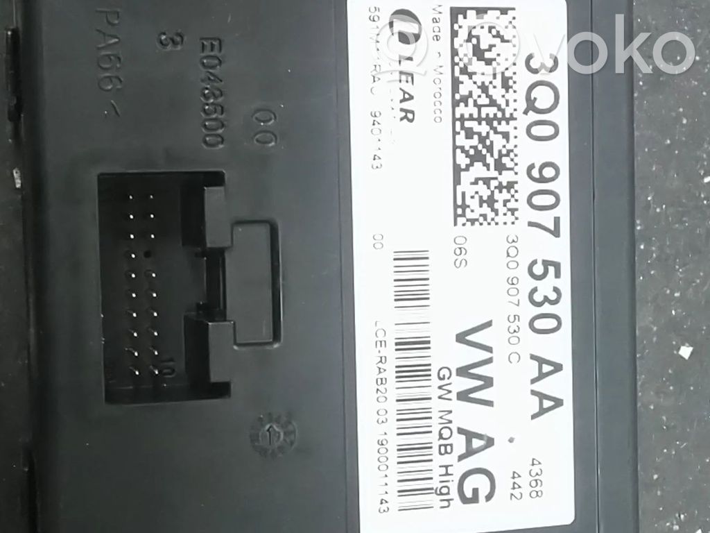 Audi A3 S3 8V Muut ohjainlaitteet/moduulit 