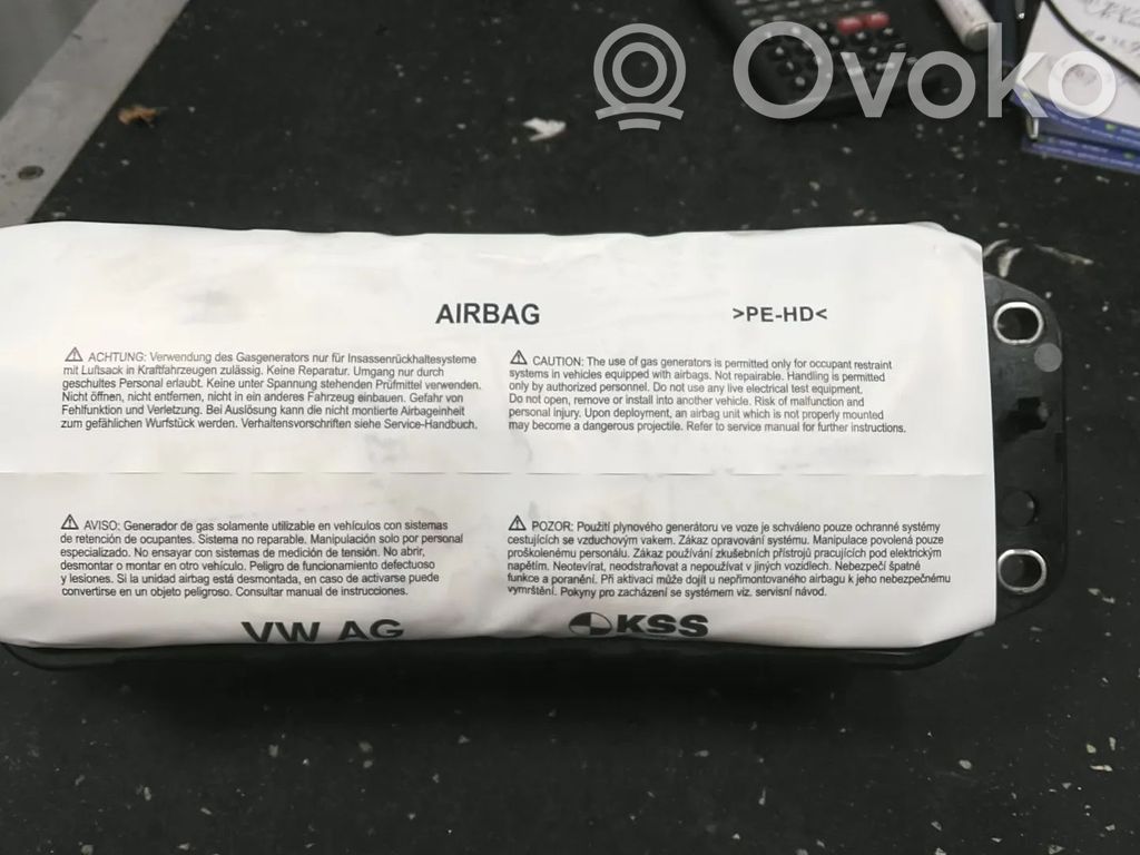 Volkswagen Transporter - Caravelle T6 Poduszka powietrzna Airbag pasażera 