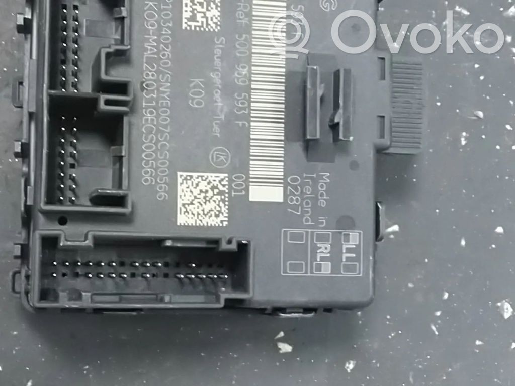 Unité de commande module de porte   5Q0959593F