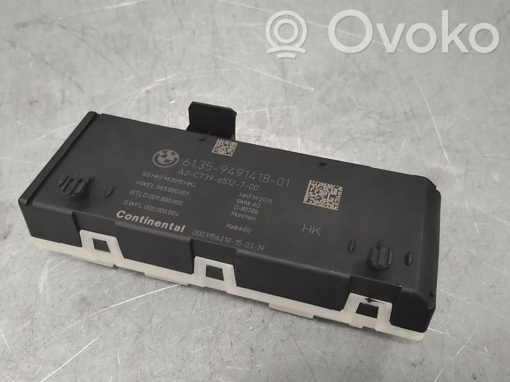BMW 7 G11 G12 Sterownik / Moduł elektrycznej klapy tylnej / bagażnika 