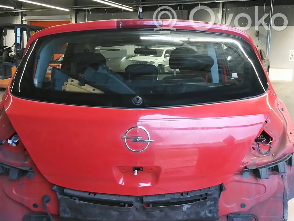 Opel Corsa D Tylna klapa bagażnika 