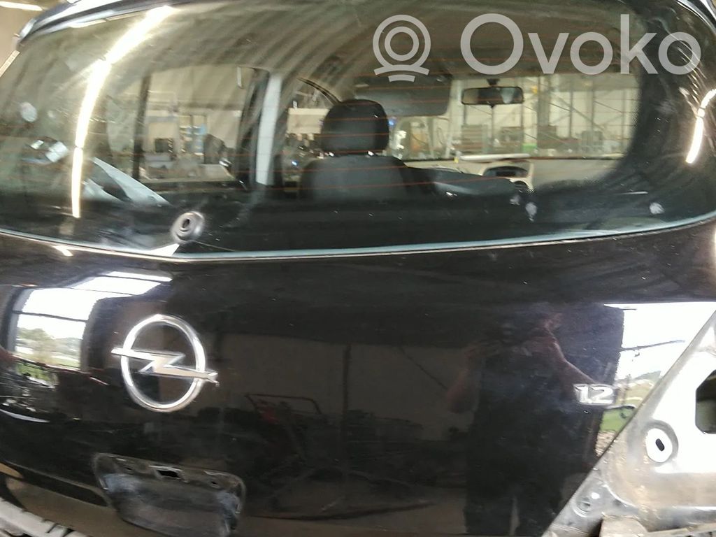 Opel Corsa D Tylna klapa bagażnika 