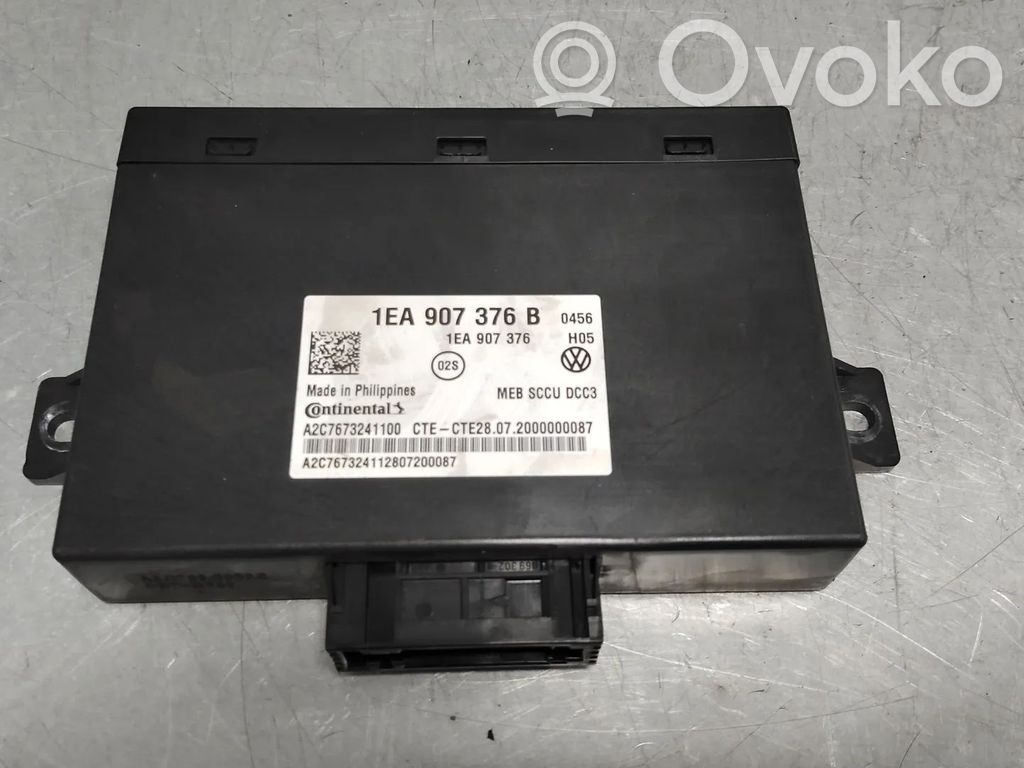 Module de commande suspension   1EA907376B,1EA907376A