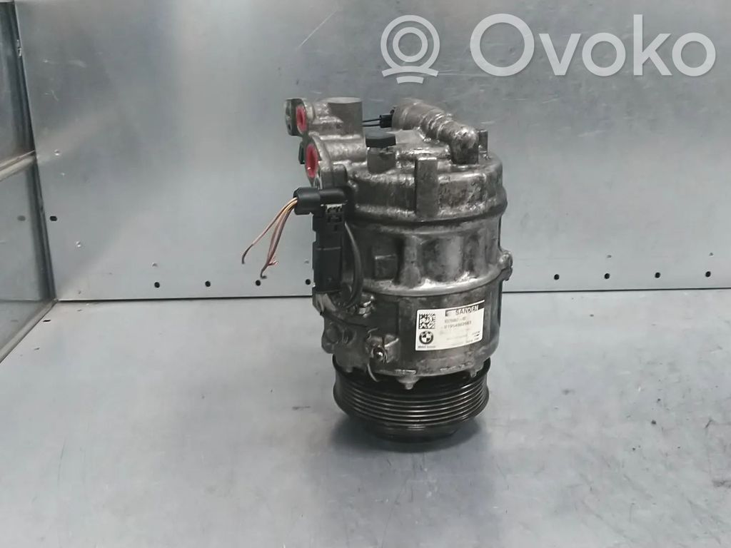 BMW 7 G11 G12 Kompresor / Sprężarka klimatyzacji A/C 