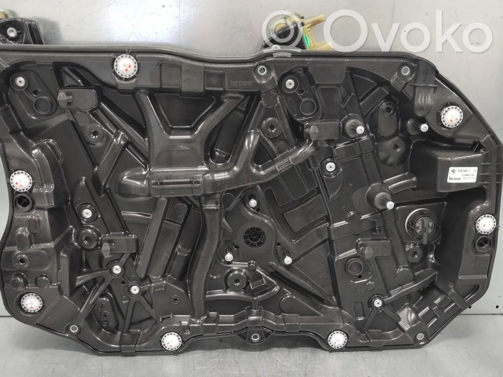 BMW 7 G11 G12 Mechanizm podnoszenia szyby przedniej bez silnika 