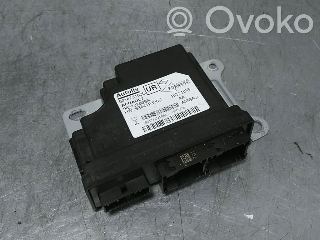 Renault Megane IV Unitate/modul de comandă airbaguri 