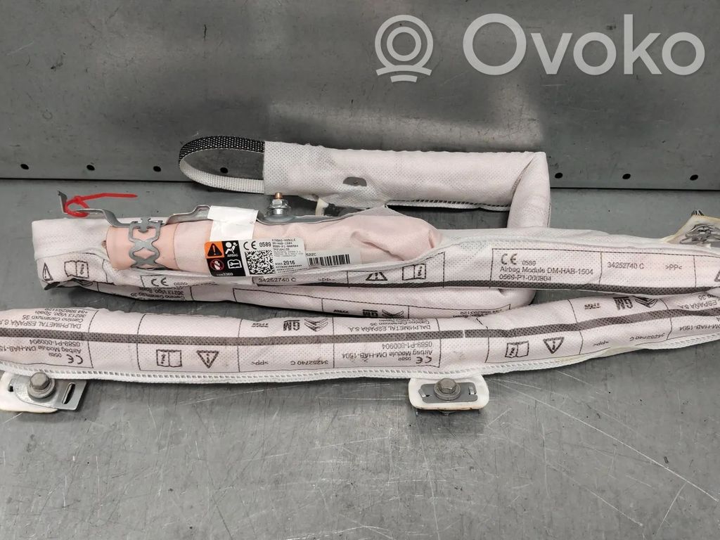 Opel Crossland X Airbag del techo
